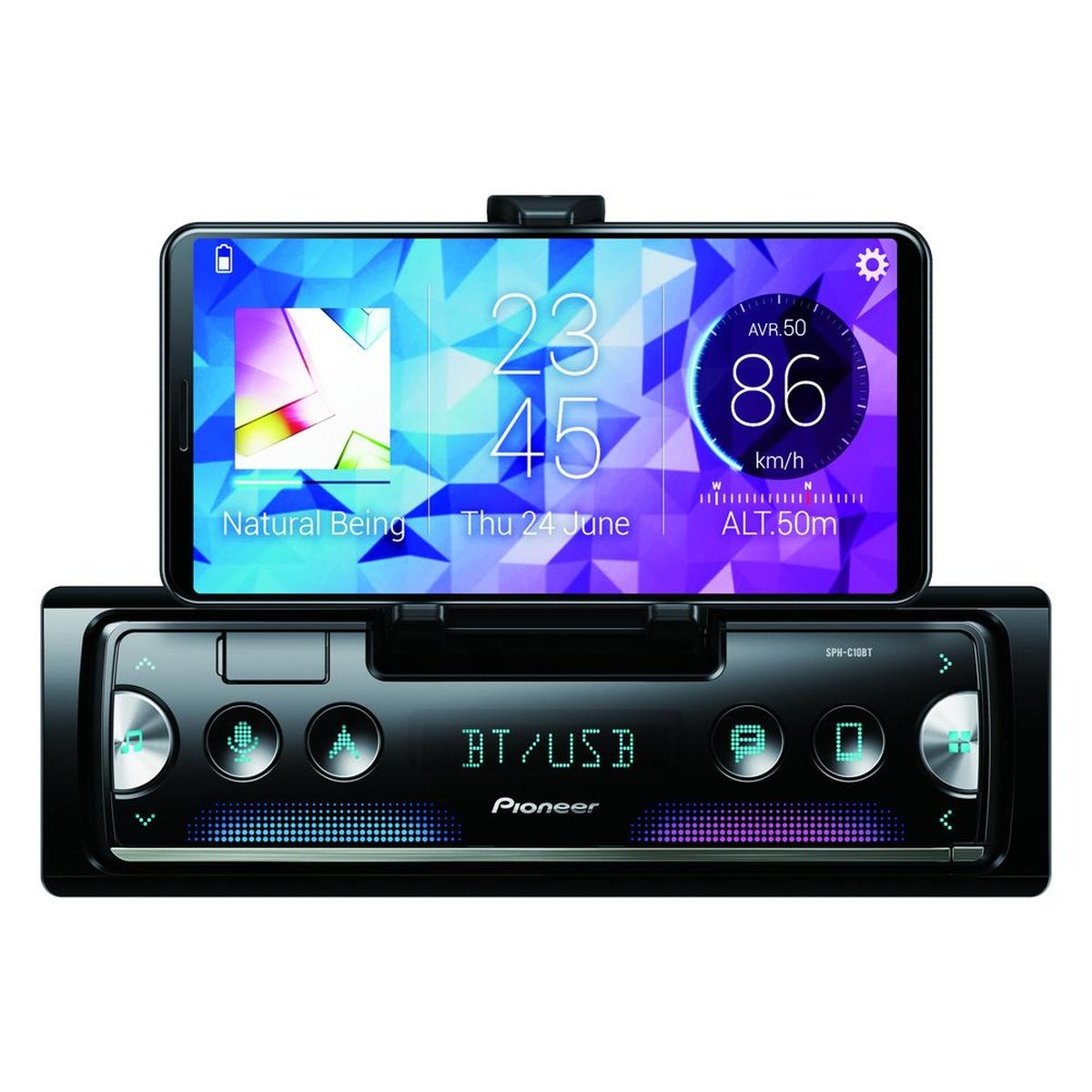 Pioneer SPH-C10BT Flagship Smartphone Multimedia Player With Pioneer Smart Sync