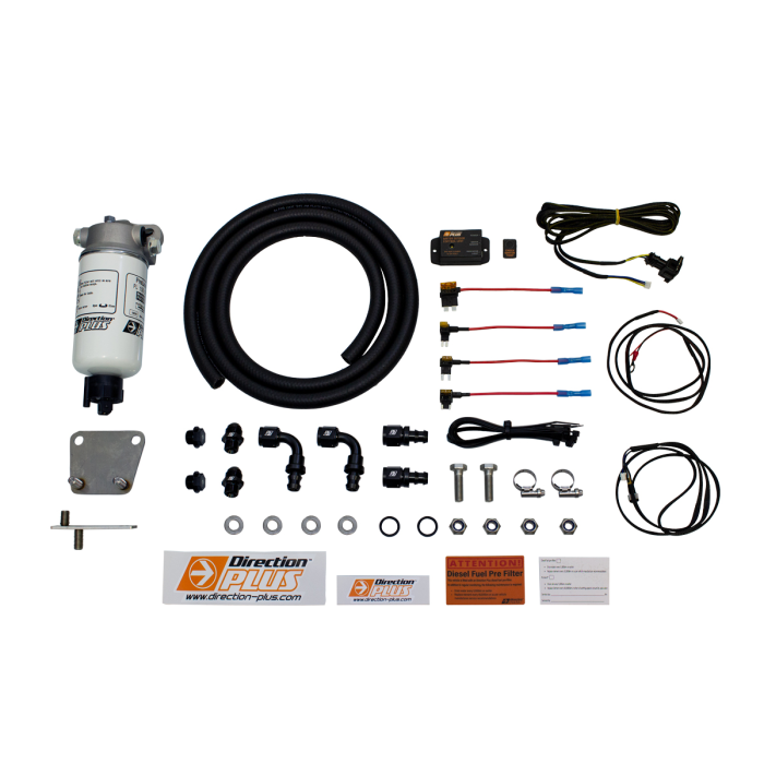 Direction Plus Retro Fit PreLine Plus 150 12mm Hose Fuel Filter Kit PL902DPK