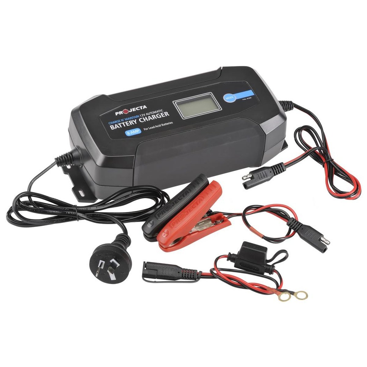 PROJECTA Charge N Maintain 8A 12V Battery Charger 4 Stage Auto