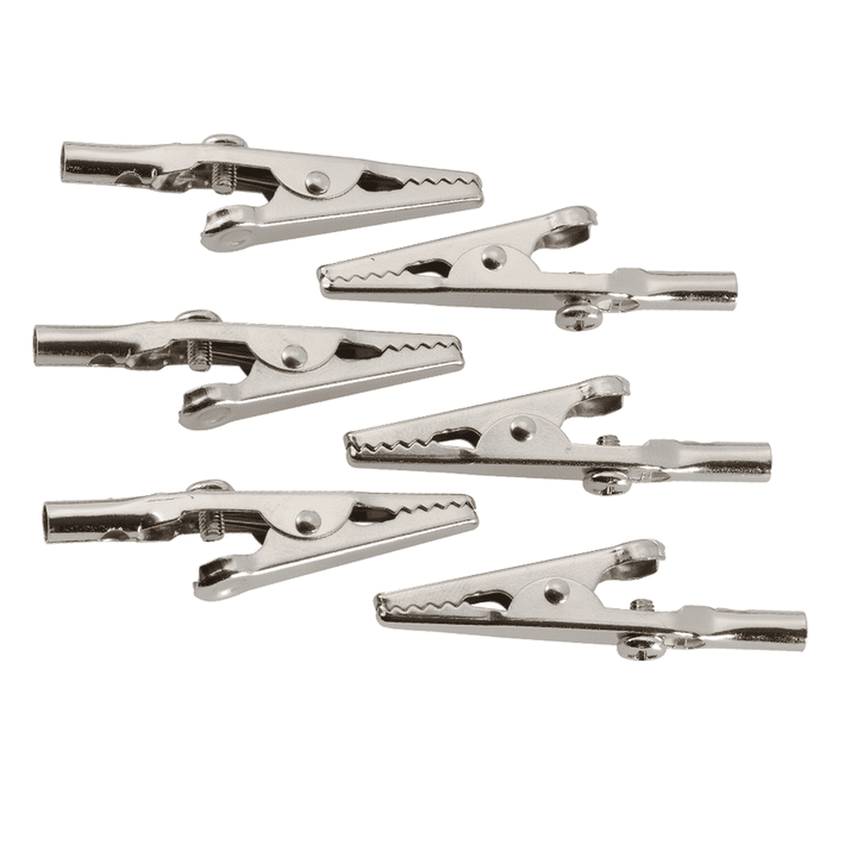 PROJECTA Alligator Test Clips 6 Pack AC201