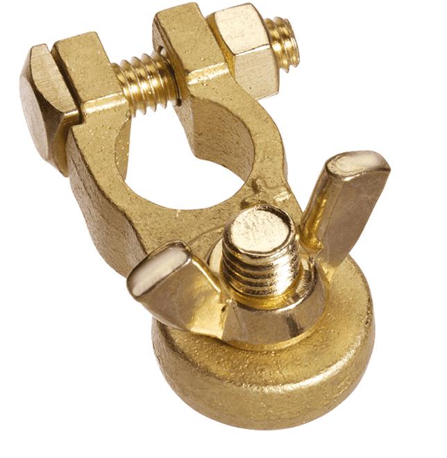 PROJECTA Brass Battery Terminal Positive Heavy Duty Wingnut Mount BT14H-P1