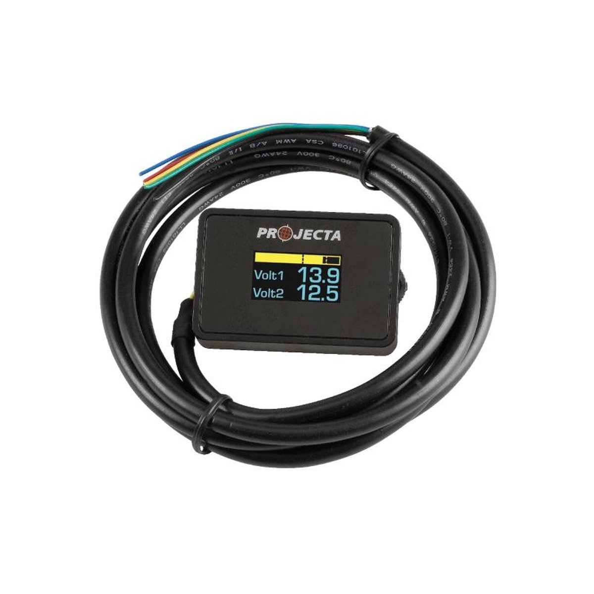 PROJECTA Dual Battery Volt Meter DBM100