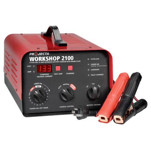 PROJECTA Workshop-2100 21A Battery Charger 6/12/24V HDBC35