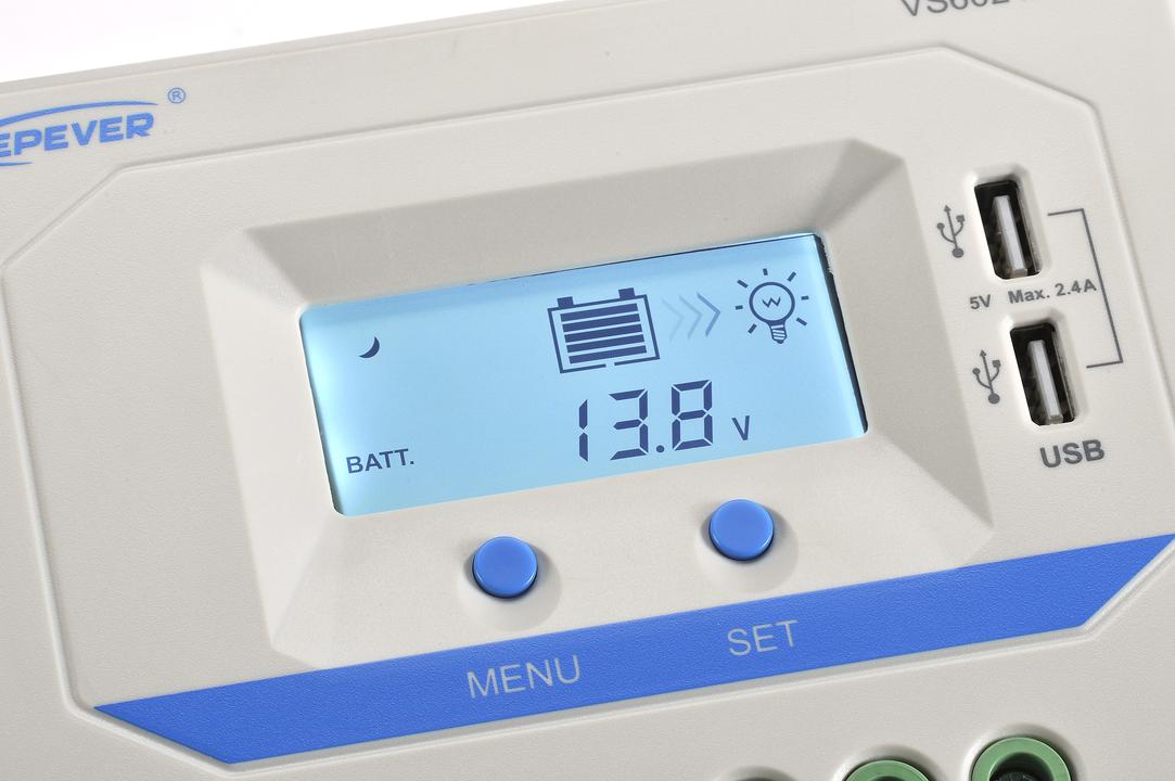 PROJECTA 60A 12/24V Solar Charge Controller 4 Stage Auto SC260