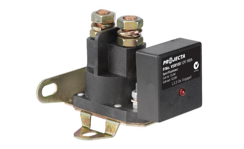 PROJECTA 12V 100A Voltage Sensitive Relay VSR100