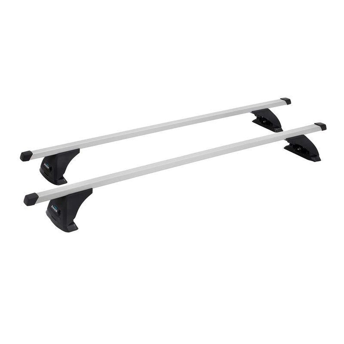 Prorack Standard Through Bar 75kg Max Aluminium Silver 120cm Pair P16