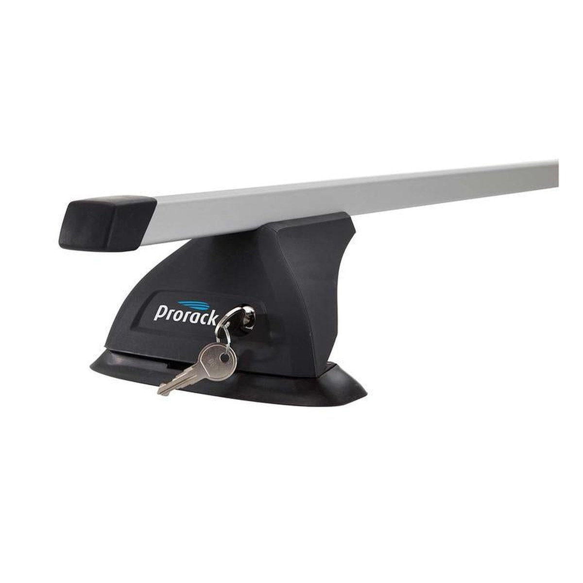 Prorack Standard Through Bar 75kg Max Aluminium Silver 120cm Pair P16