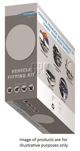 Prorack Roof Rack Fitting Kit Black K954