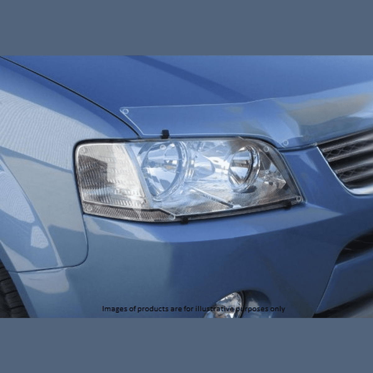 Protective Plastics Bonnet Protector (Clear) fits Mitsubishi Pajero NM/NP M195B