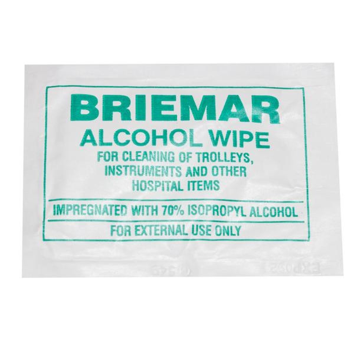 Protective Plastics Bonnet Protector & Weathershield Alcohol Swab 10Pk K1010