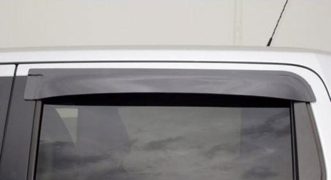 Protective Plastics Weathershield (Slim Clear Rear P/S) - fits Hyundai Santa Fe HY215SLRP