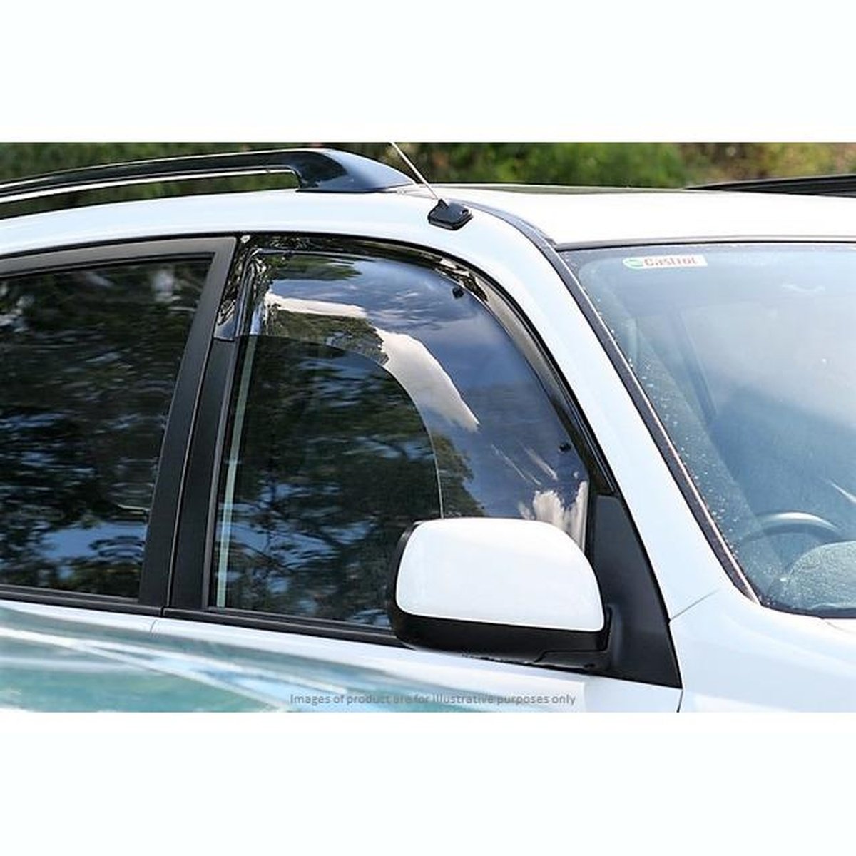Protective Plastics Weathershield (Slim Clear D/S) fits Toyota Land Cruiser 200 T310SLD