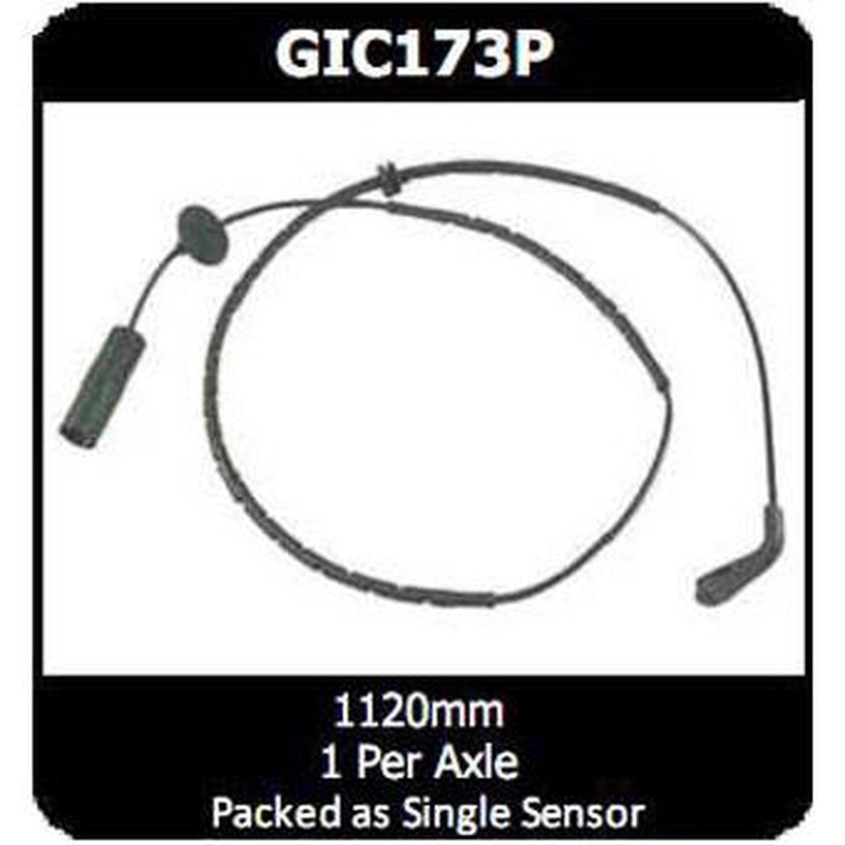 Protex Brake Pad Wear Sensor GIC173P