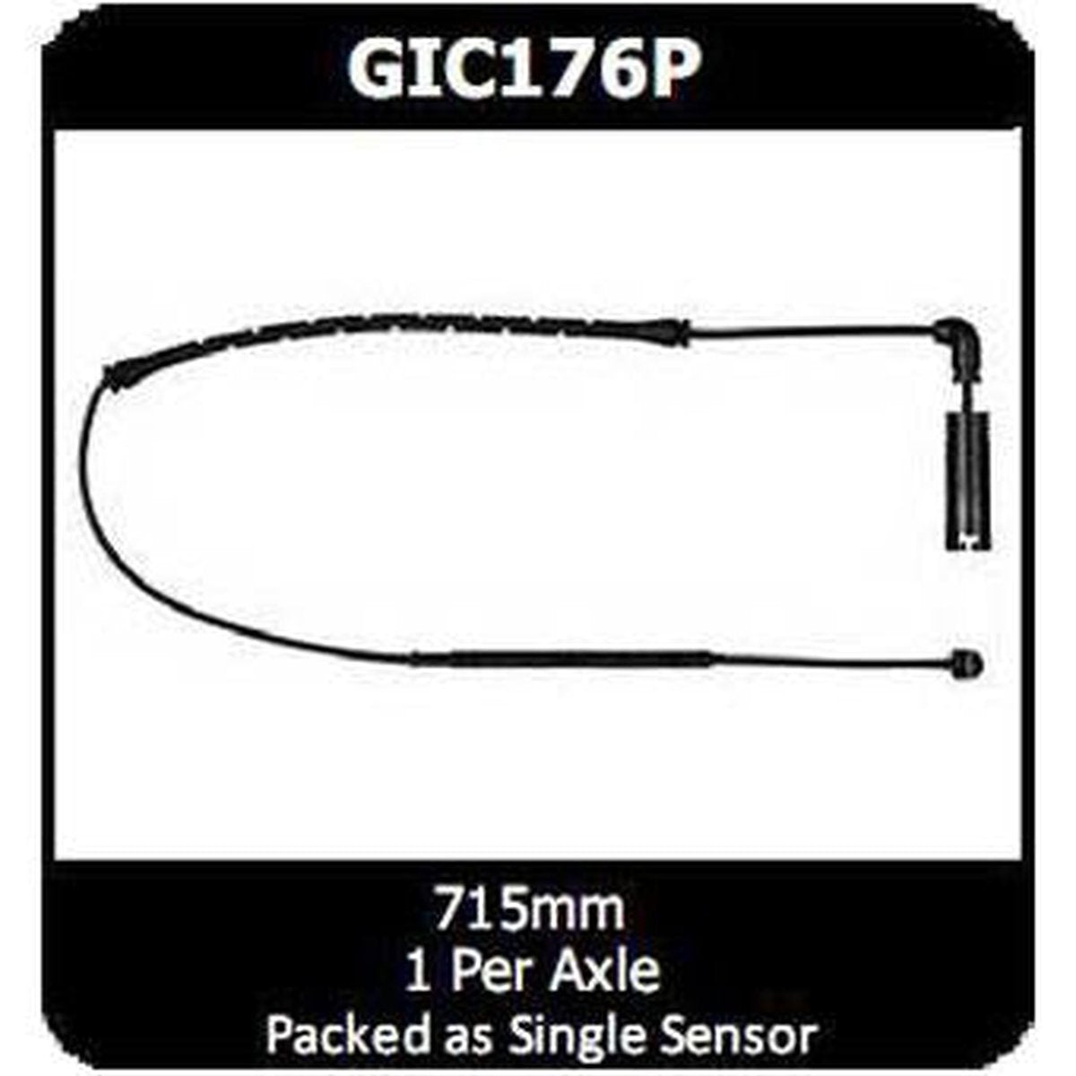 Protex Brake Pad Wear Sensor GIC176P