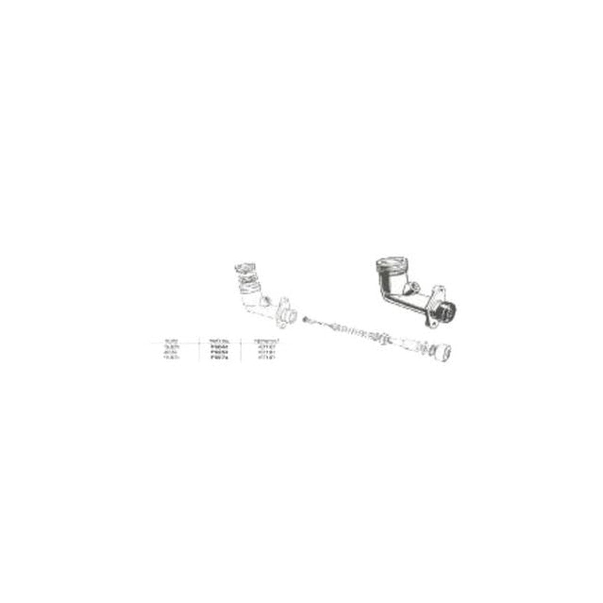 Protex Clutch Master Cylinder P6253