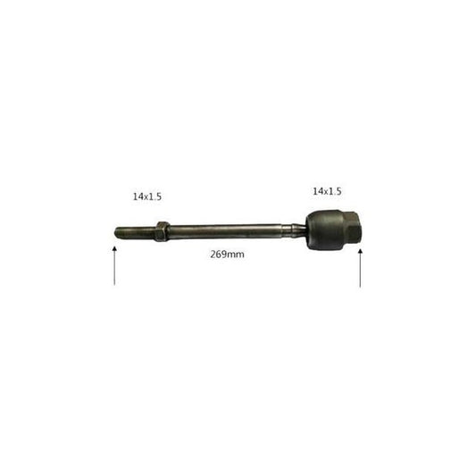 Protex Rack End fits Holden Rodeo 2Wd 81-88 RE846