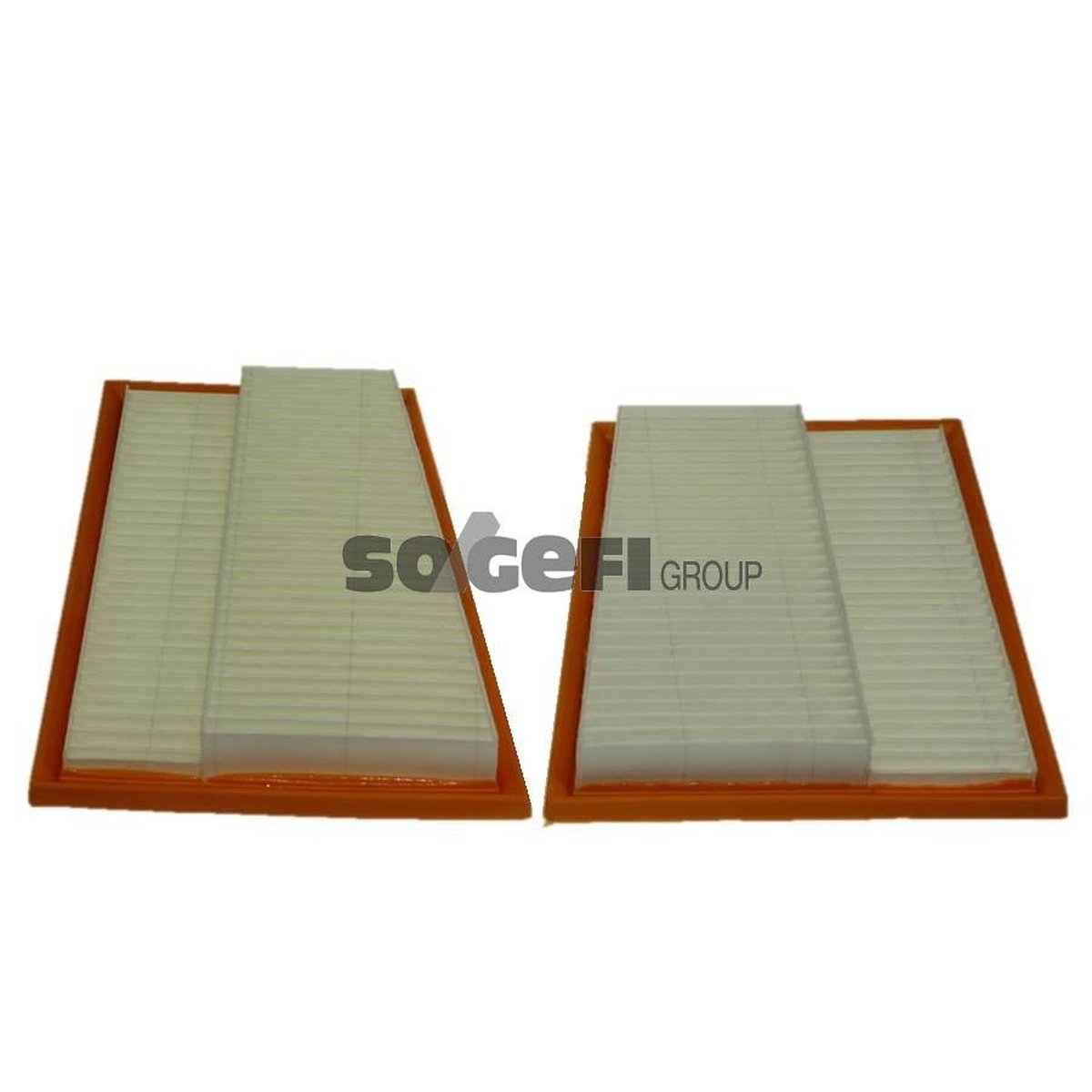 Purflux Air Filter 249x208x35mm (Pack of 2) A1327-2