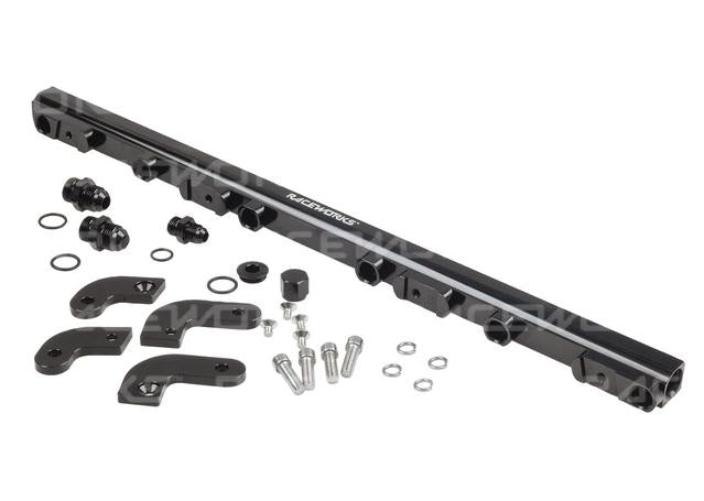 Raceworks Fuel Rail fits Ford Falcon FG 6cyl Black