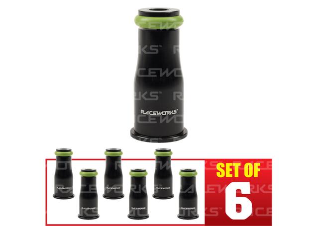 Raceworks 6PK Injector Extension Short - Full Length 14mm - 14mm