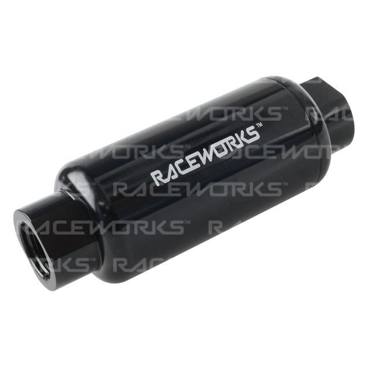 Raceworks An-10 Billet Fuel Filter 75 Micron Od50mm Length 140mm