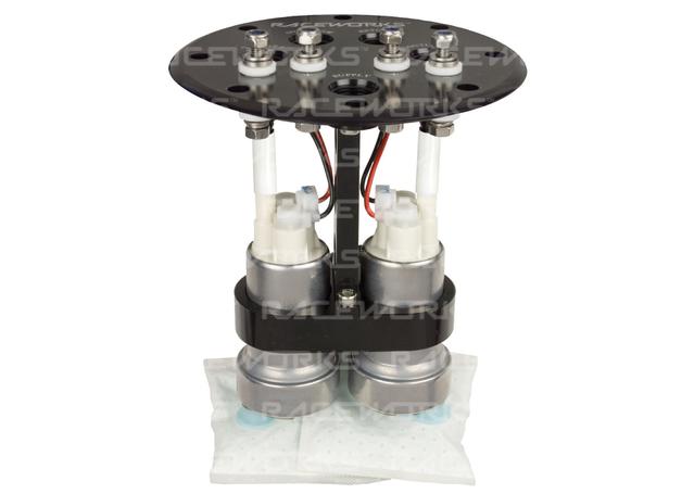 Raceworks 2.8L Surge Tank Suits Single/Twin 39mm-40mm Intank Pumps