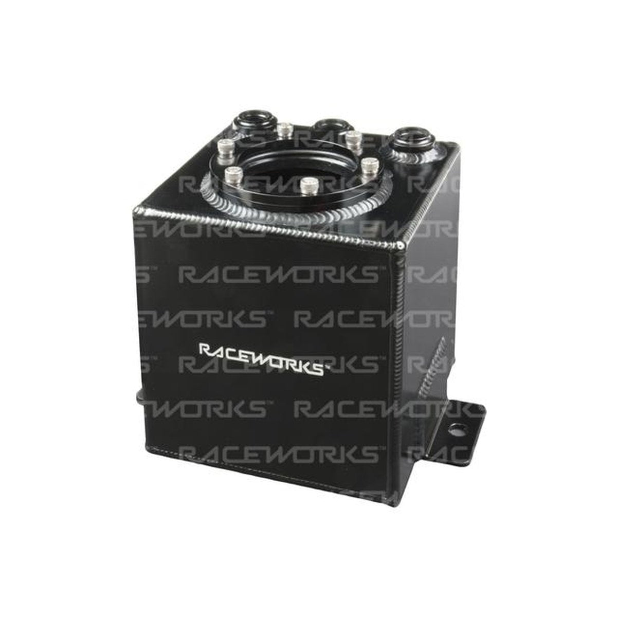 Raceworks 2L Surge Tank Kit Black Suit 044