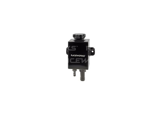 Raceworks Square Power Steering Reservoir Black