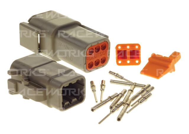 Raceworks Deutsch Dtm 6-Way Connector Kit