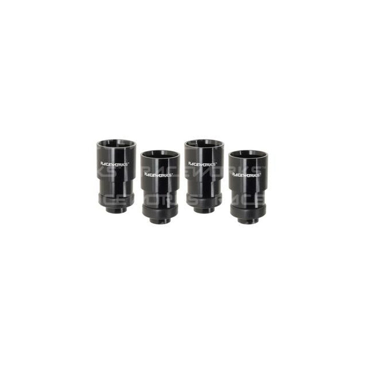 Raceworks Injector Lower Sleeve Kit Square Section (4Pk)