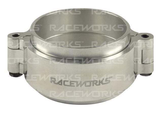 Raceworks 4" Polished Aluminium Intercooler Pipe Clamp