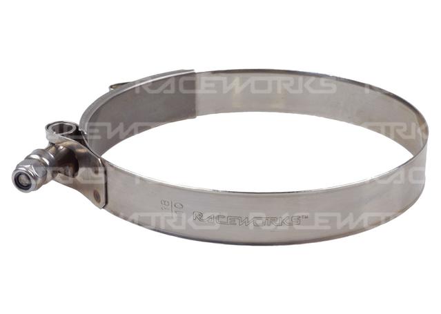 Raceworks T-Bolt Clamp To Suit 3.75" / 95mm Hose (102-110mm)