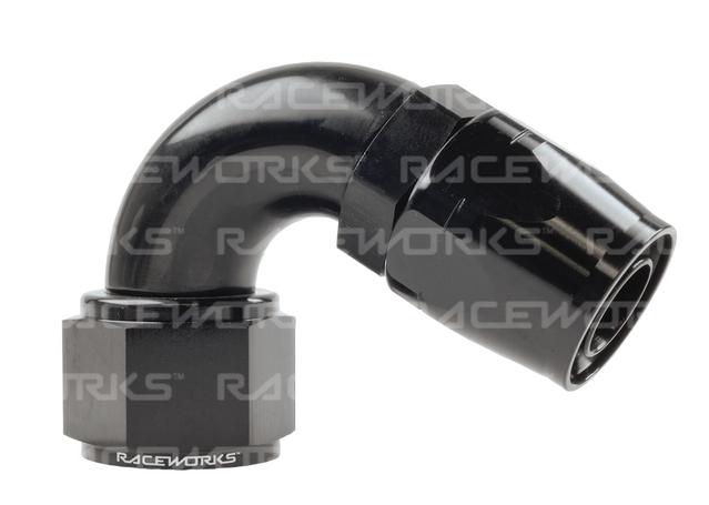 Raceworks Cutter Hose Fitting An-12 120 Deg