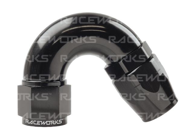Raceworks Cutter Hose Fitting An-10 150 Deg