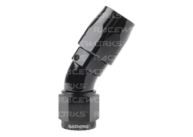 Raceworks Cutter Hose Fitting An-8 30 Deg