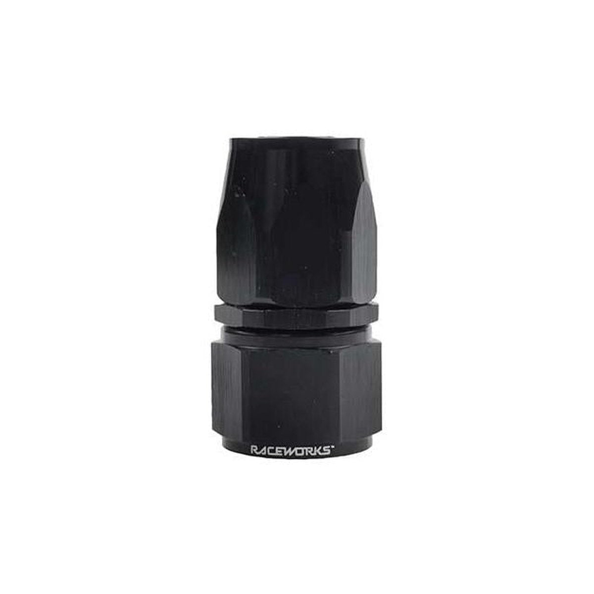 Raceworks AN-4 Aluminium 110 Series Straight Taper Hose End Anodized