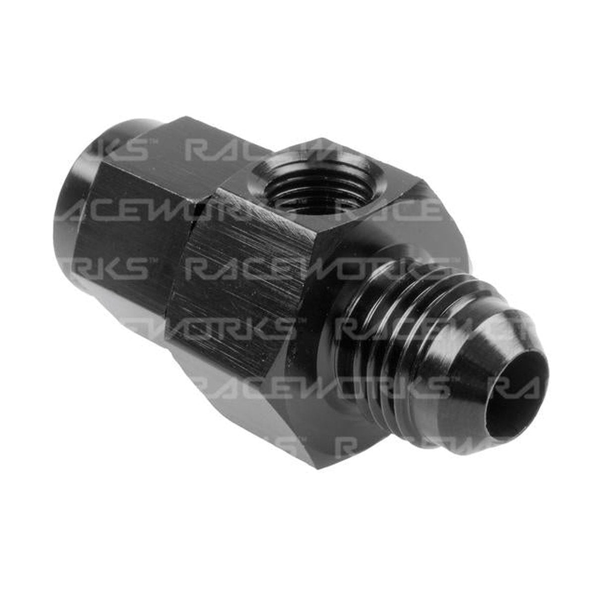 Raceworks Female Swivel To Male An-3 With 1/8" Npt Port