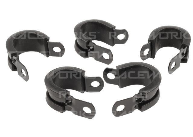 Raceworks Cushioned P Clips Id 6.4mm (5Pk)