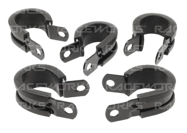 Raceworks Cushioned P Clips Id 31.8mm (5Pk)