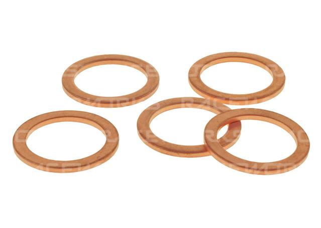 Raceworks Copper Washers Id14mm Od20mm T1.5mm 5Pk
