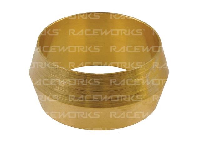Raceworks Tube Adapter Olive 3/8 Brass (5 Pack)