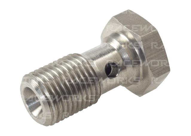 Raceworks Stainless Steel Banjo Bolt 7/16"-24 (20mm)