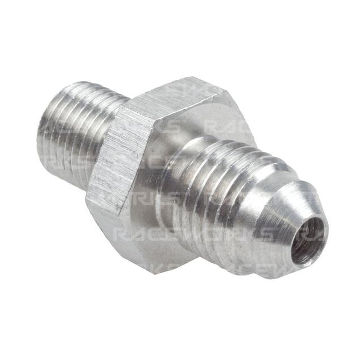 Raceworks Metric Male M10X1.5 To Male Flare An-3 Stainless Steel (Dual Seal)
