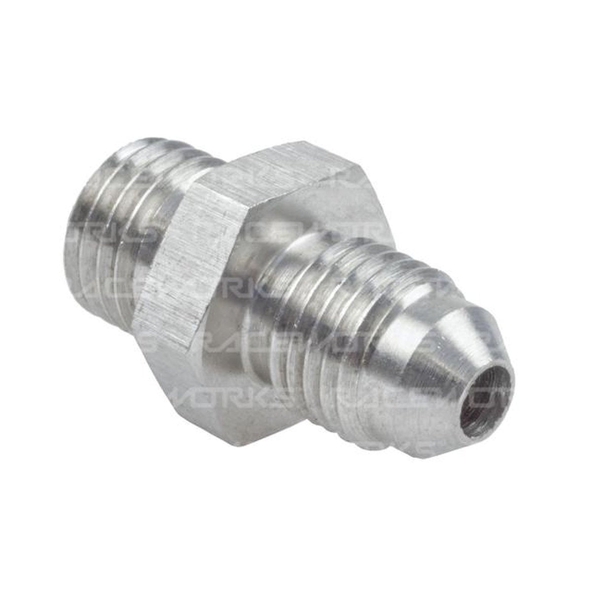 Raceworks Metric Male M12X1.5 To Male Flare An-4 Stainless Steel (Dual Seal)