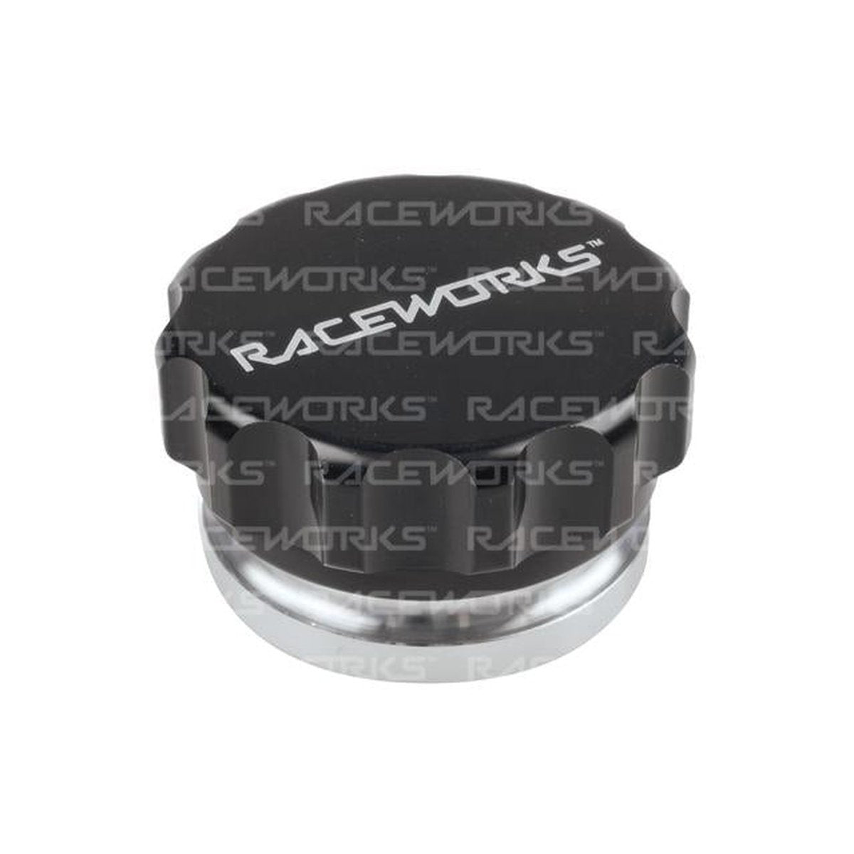 Raceworks Weld On Aluminum Filler With Black Female Cap 1.5In