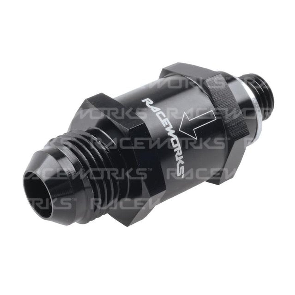 Raceworks One Way Valve M12X1.5 To An-8