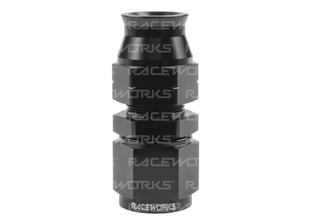 Raceworks Female An-8 To 1/2" Straight Tube Adapter
