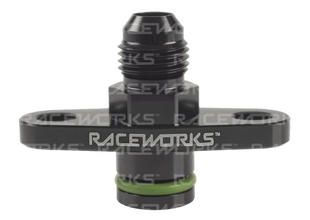 Raceworks Fuel Rail Adapter An-6 Suits Mitsubishi Evo 8/9