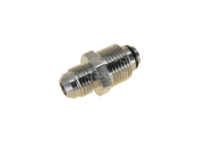 Raceworks Stainless M18x1.5 O-Ring Bump Tube To AN-6 Male Flare Power Steering Adapter