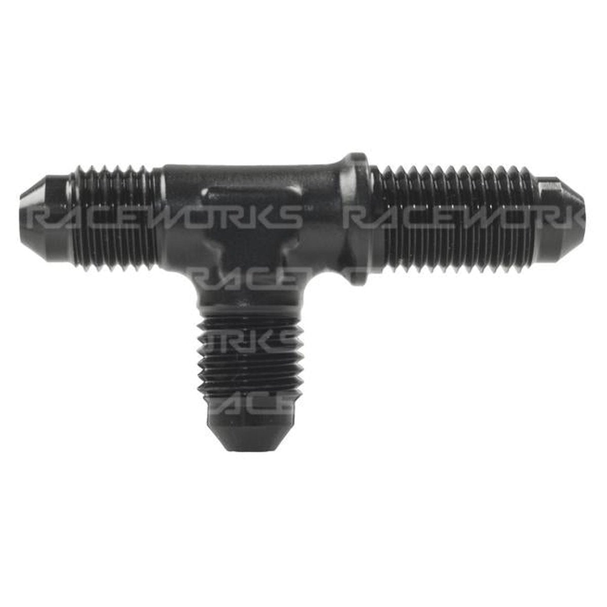 Raceworks An-6 Male Flare Bulkhead Tee On Run