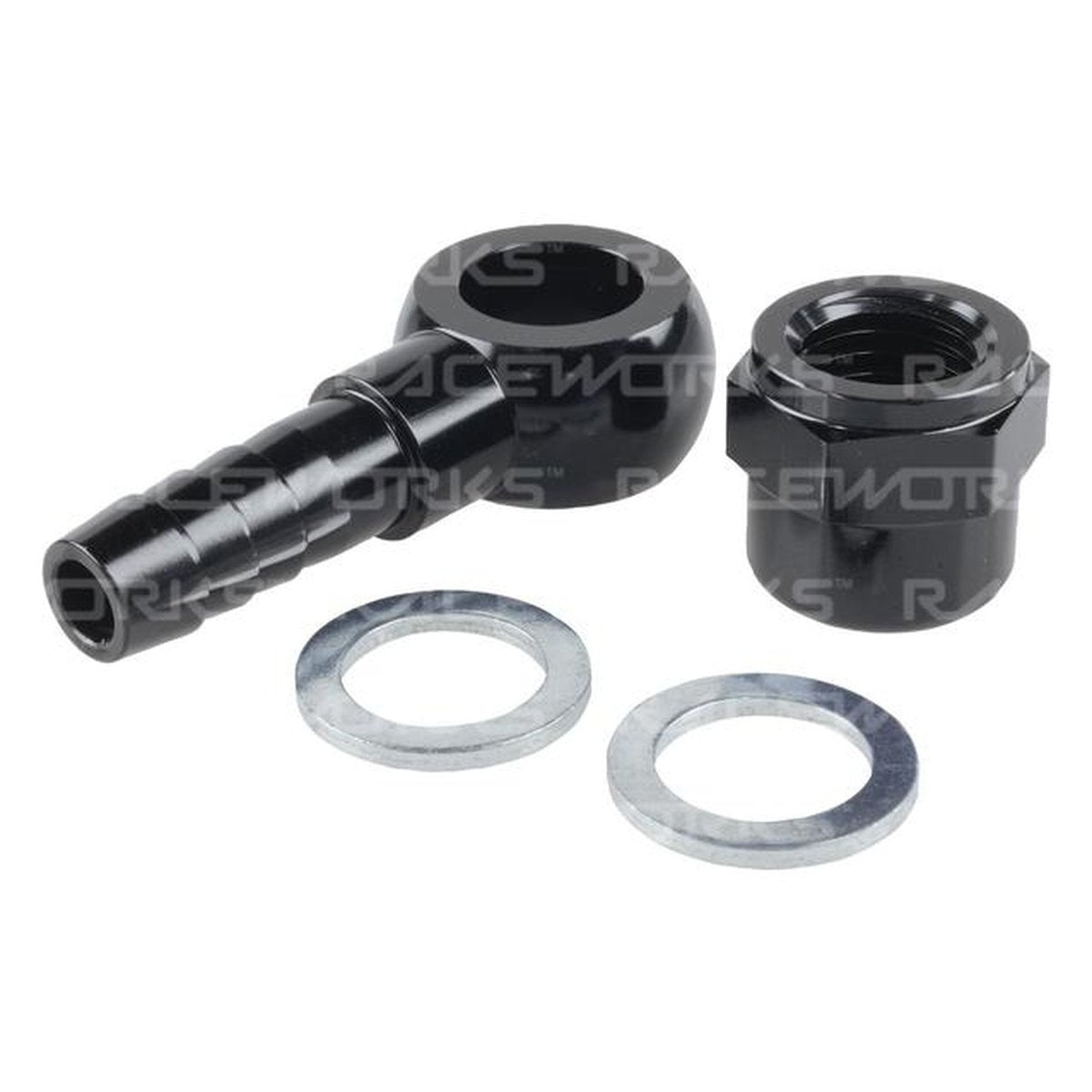 Raceworks Alloy 5/16" Barb (An-5) Banjo Set Suit 044 Pump